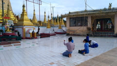 JM[pS_ Kan Gyi Pagoda in Mudon ʐ^ photo