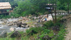 Zin Kyaik Waterfall is a waterfall between Mawlamyine and Thaton.